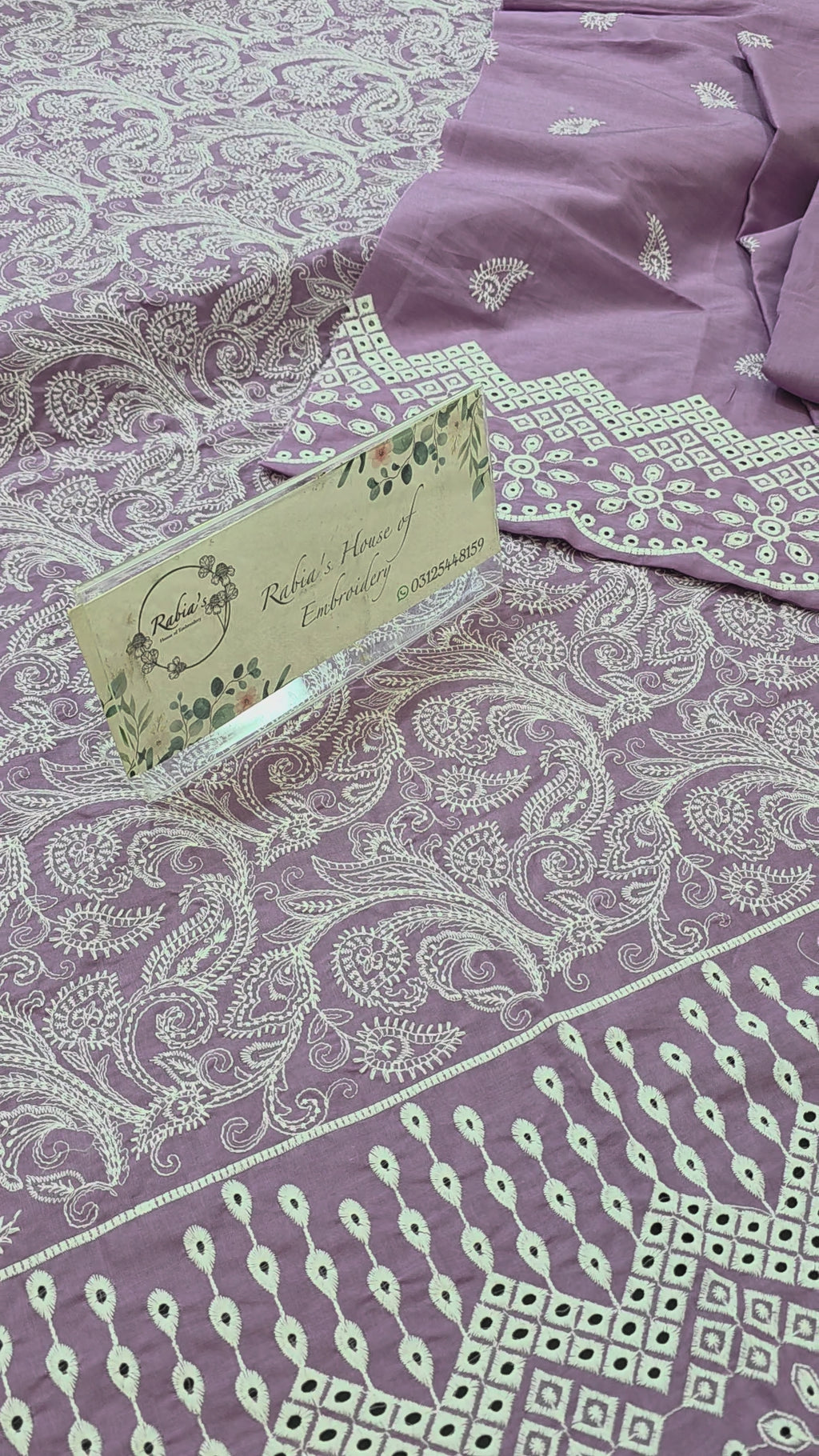 Lawn 4pc with chiffon duppatta
