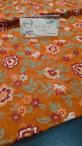 Chiffon allover embroidered shirt and duppatta