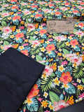 Bareeze printed plus embroidered khadder (SHAWL)