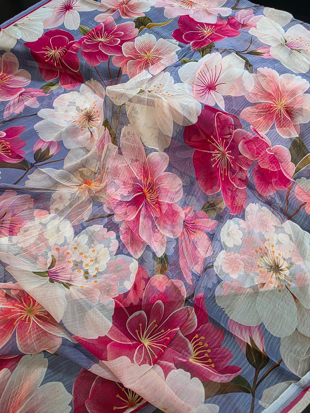 Bareeze 3pc embroidered plus printed