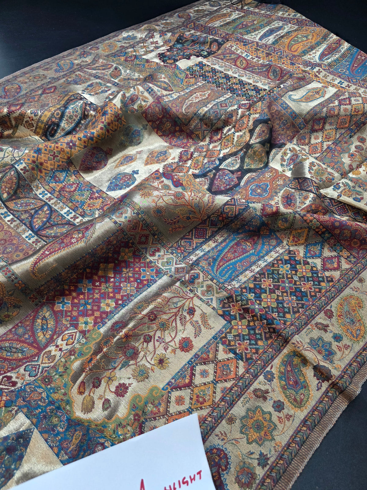 Kani silk moonlight handmade shawl