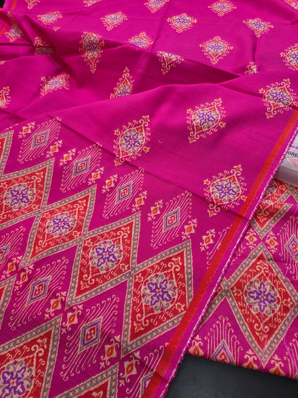Bareeze printed plus embroidered khadder (SHAWL)