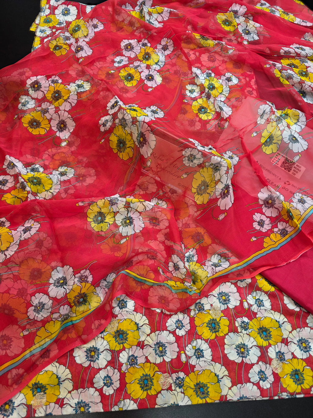Bareeze printed plus embroidered RETURN PARCEL