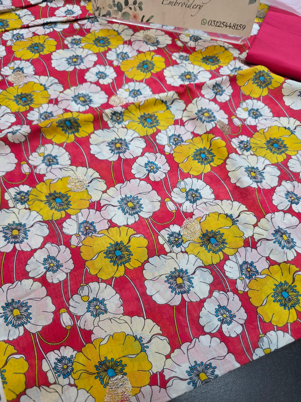 Bareeze printed plus embroidered RETURN PARCEL