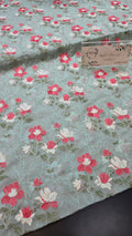 Chiffon allover embroidered shirt and duppatta