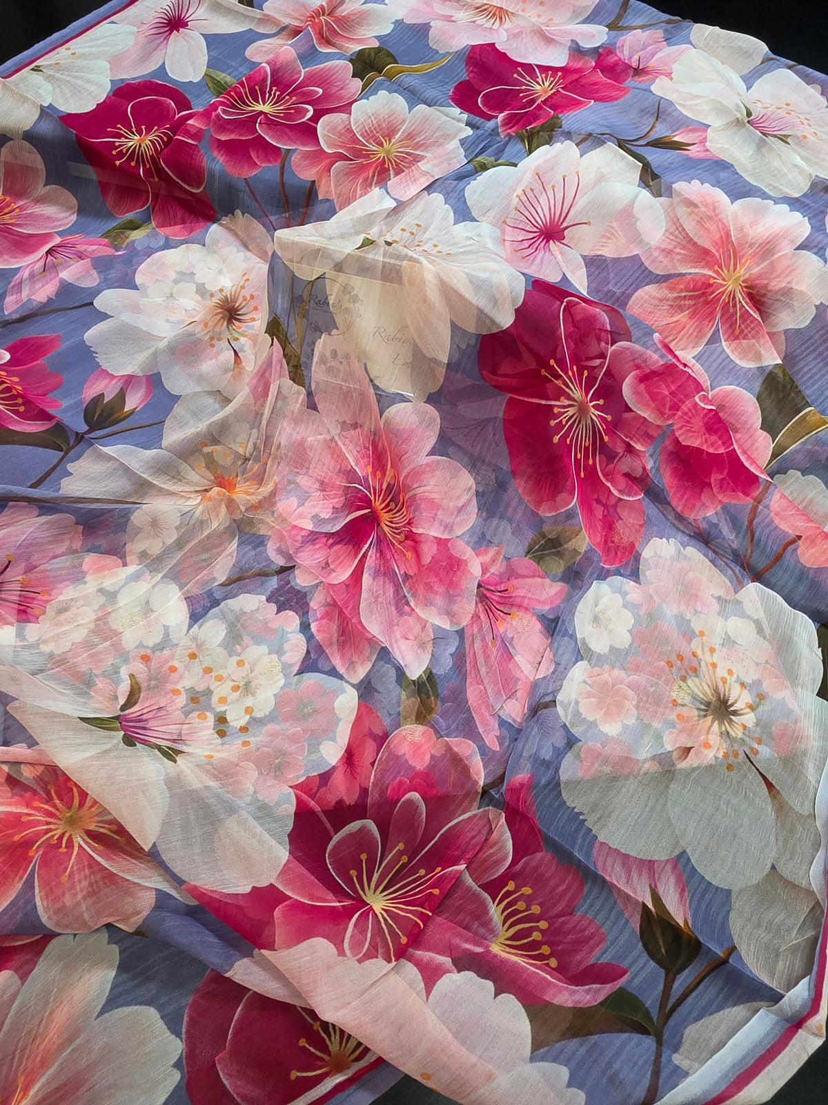 Bareeze 3pc embroidered plus printed