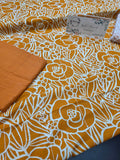 Bareeze printed plus embroidered khadder